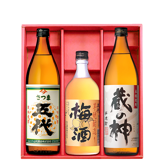 本格焼酎セット（G・GU・K-03） | 山元酒造株式会社