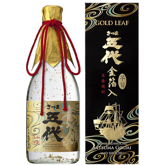 さつま五代金箔入 25度 | 山元酒造株式会社